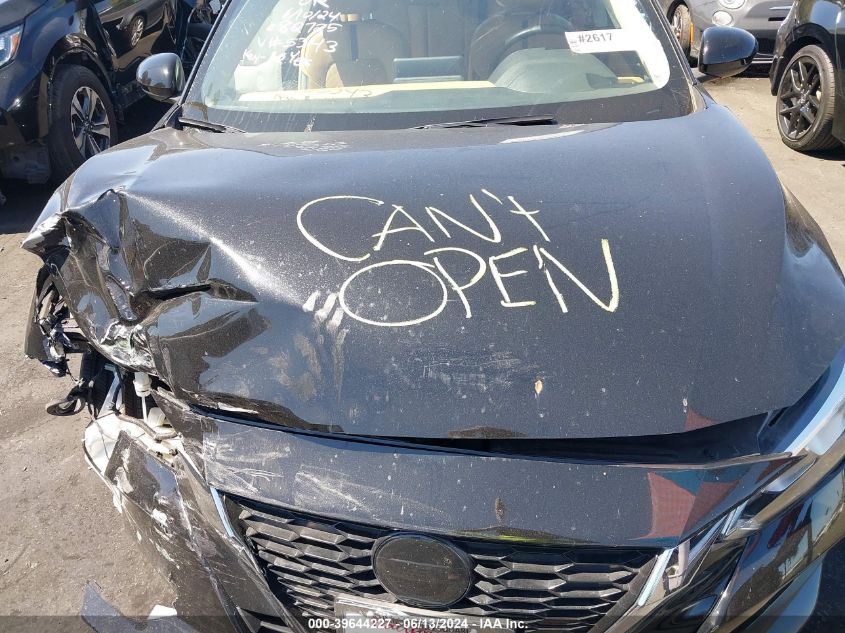 2022 Nissan Sentra Sv Xtronic Cvt VIN: 3N1AB8CV7NY225343 Lot: 39644227