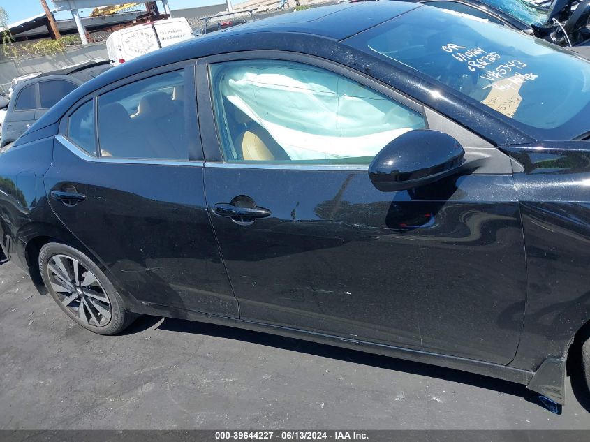 2022 Nissan Sentra Sv Xtronic Cvt VIN: 3N1AB8CV7NY225343 Lot: 39644227