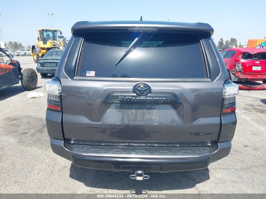 2021 Toyota 4Runner Trd Pro VIN: JTELU5JR7M5872143 Lot: 39644234