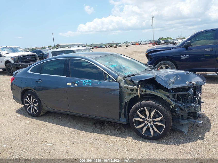 2021 Chevrolet Malibu Fwd Rs VIN: 1G1ZG5ST8MF014845 Lot: 39644239