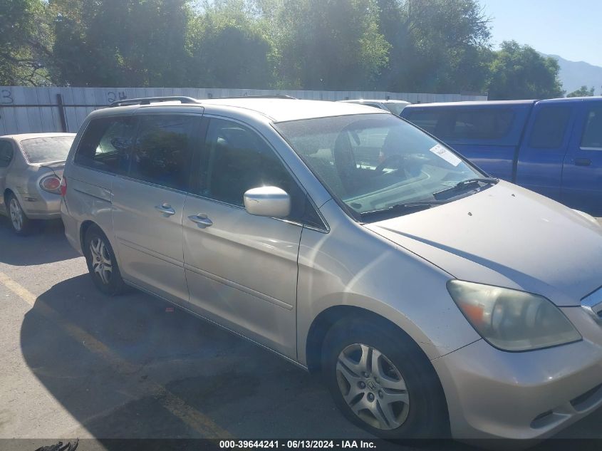 2007 Honda Odyssey Ex VIN: 5FNRL38417B458522 Lot: 39644241