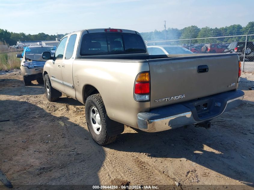 2003 Toyota Tundra Sr5 V8 VIN: 5TBRT34193S438416 Lot: 39644258