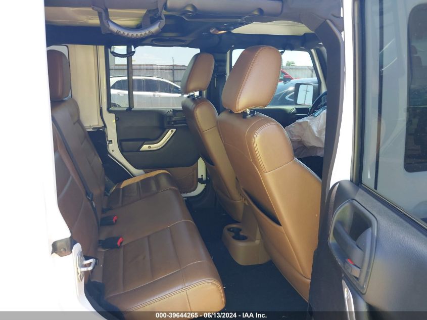 2012 Jeep Wrangler Unlimited Sahara VIN: 1C4BJWEG7CL128317 Lot: 39644265