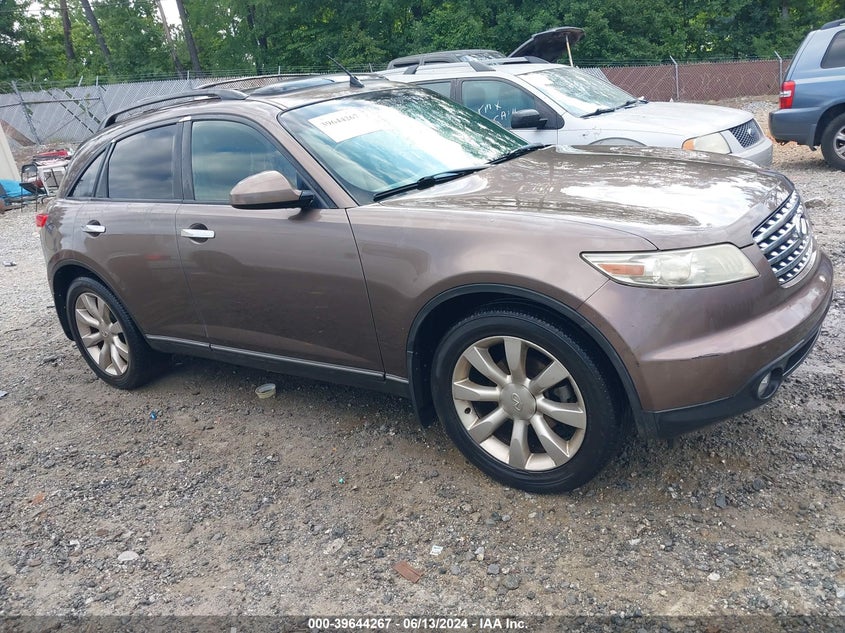 2003 Infiniti Fx35 VIN: JNRAS08W83X204113 Lot: 39644267