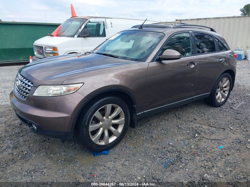 2003 Infiniti Fx35 VIN: JNRAS08W83X204113 Lot: 39644267