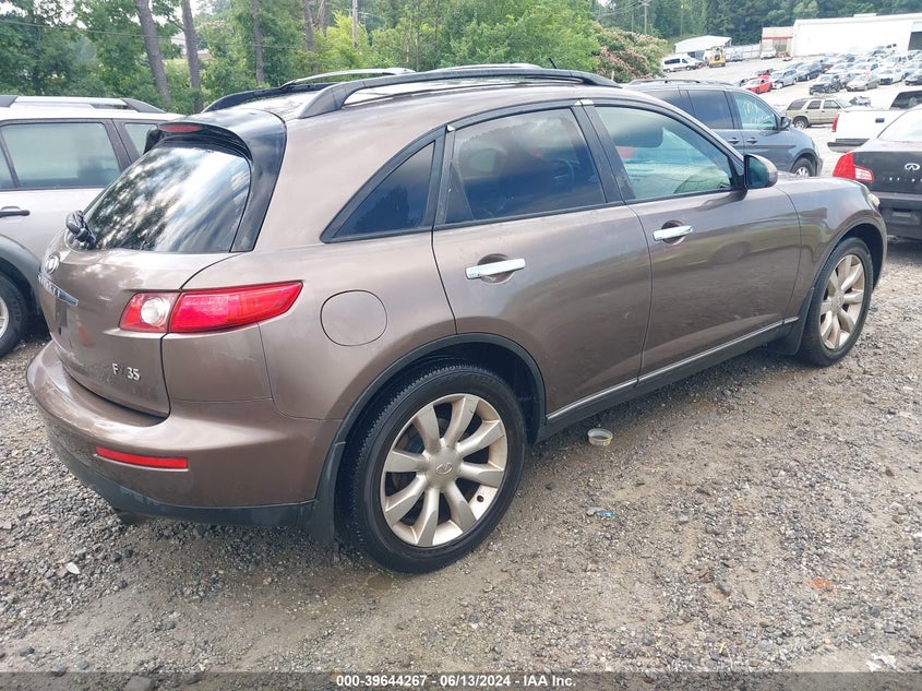 2003 Infiniti Fx35 VIN: JNRAS08W83X204113 Lot: 39644267