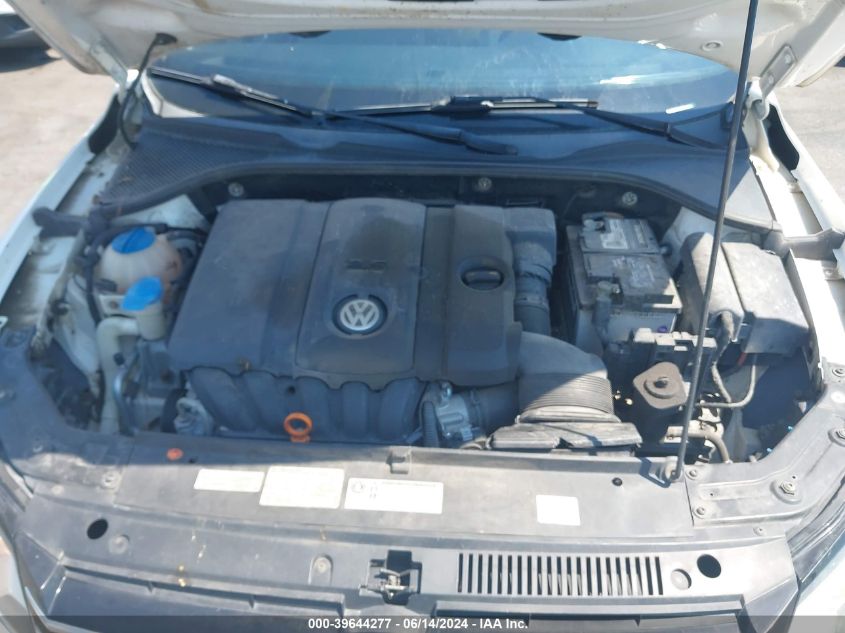 2012 Volkswagen Passat 2.5L Se VIN: 1VWBP7A35CC061625 Lot: 39644277