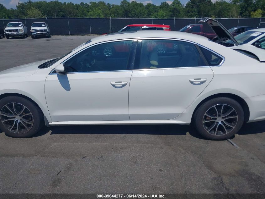 2012 Volkswagen Passat 2.5L Se VIN: 1VWBP7A35CC061625 Lot: 39644277