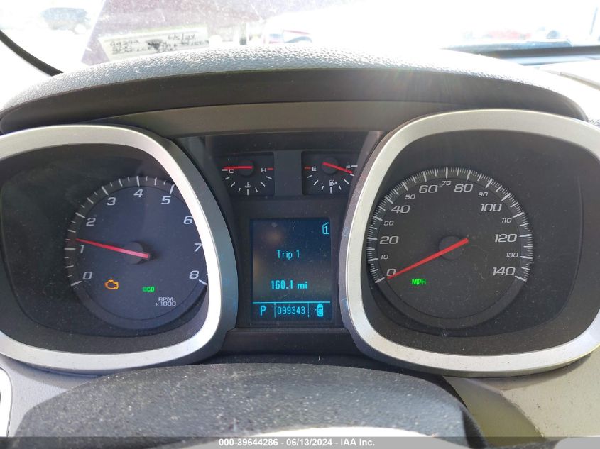 2010 Chevrolet Equinox Ls VIN: 2CNFLCEW7A6331503 Lot: 39644286