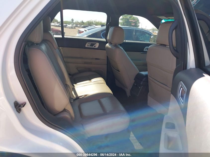 2013 Ford Explorer Xlt VIN: 1FM5K7D82DGB84181 Lot: 39644296