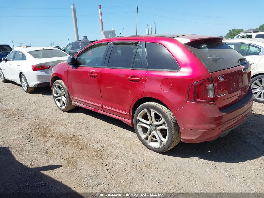 2011 Ford Edge Sport VIN: 2FMDK4AK4BBA91273 Lot: 39644298