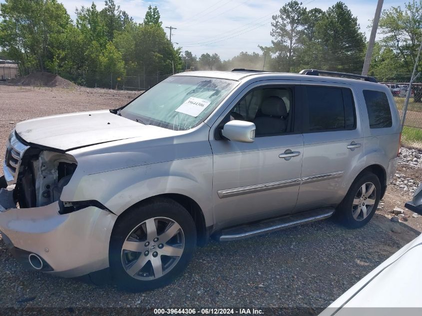 2014 Honda Pilot Touring VIN: 5FNYF4H98EB040864 Lot: 39644306