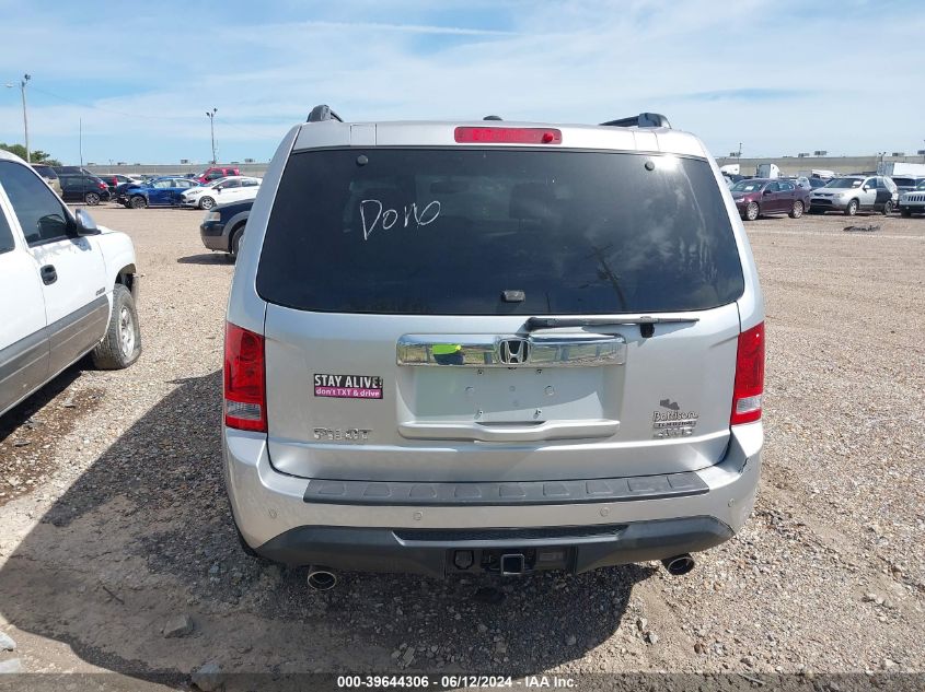 2014 Honda Pilot Touring VIN: 5FNYF4H98EB040864 Lot: 39644306