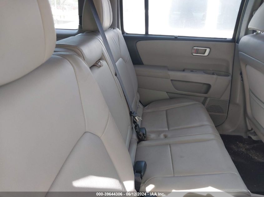 2014 Honda Pilot Touring VIN: 5FNYF4H98EB040864 Lot: 39644306