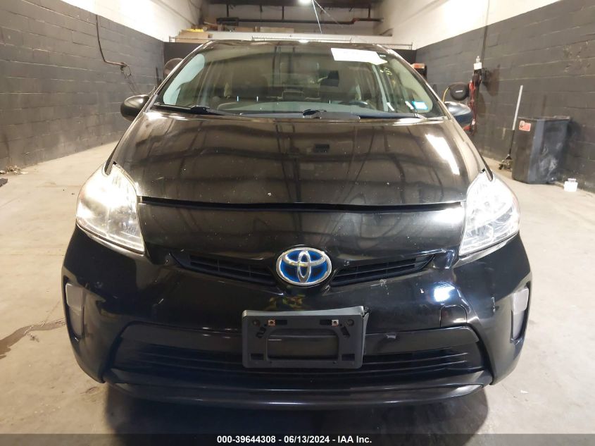 2014 Toyota Prius Three VIN: JTDKN3DU9E0380472 Lot: 39644308