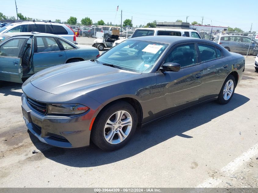 2023 Dodge Charger Sxt VIN: 2C3CDXBG7PH529069 Lot: 39644309