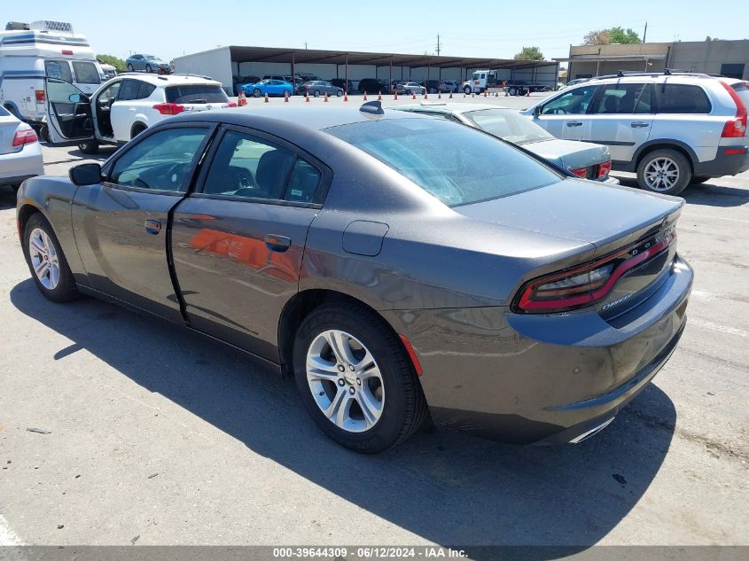 2023 Dodge Charger Sxt VIN: 2C3CDXBG7PH529069 Lot: 39644309