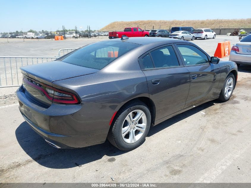 2023 Dodge Charger Sxt VIN: 2C3CDXBG7PH529069 Lot: 39644309