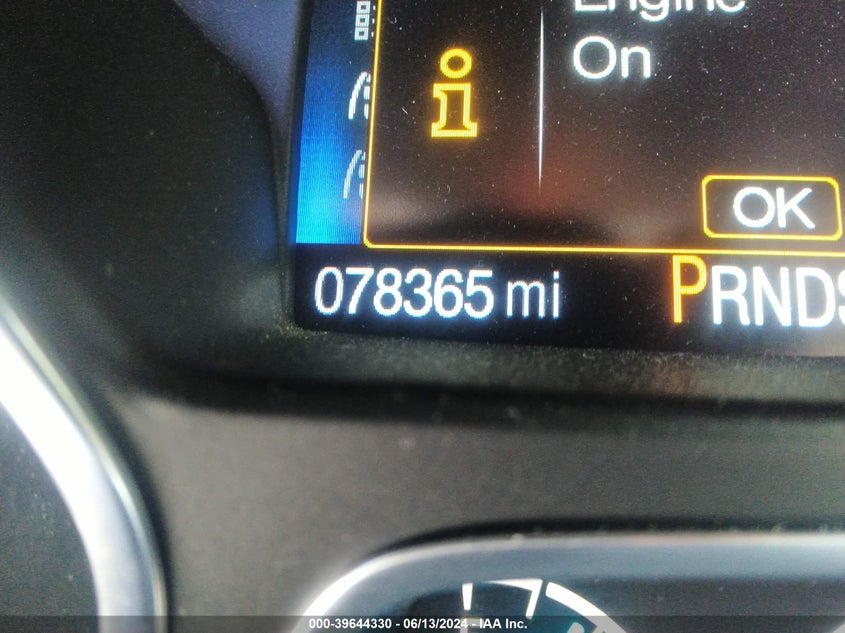 2017 Ford Escape Titanium VIN: 1FMCU9JD6HUE28209 Lot: 39644330