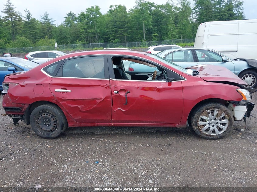 2015 Nissan Sentra Fe+ S/S/Sl/Sr/Sv VIN: 3N1AB7AP1FY213463 Lot: 39644340