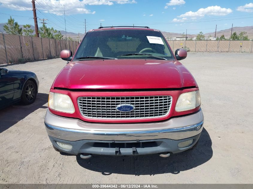 1999 Ford Expedition Eddie Bauer/Xlt VIN: 1FMPU18L7XLB11530 Lot: 39644342