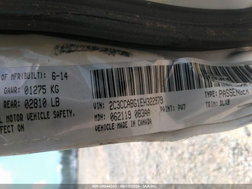 2016 Chrysler 300 300S VIN: 2C3CCABGXGH161597 Lot: 39644353