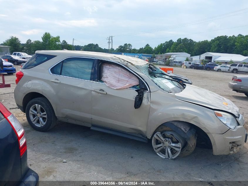 2012 Chevrolet Equinox Ls VIN: 2GNALBEK4C1188040 Lot: 39644356