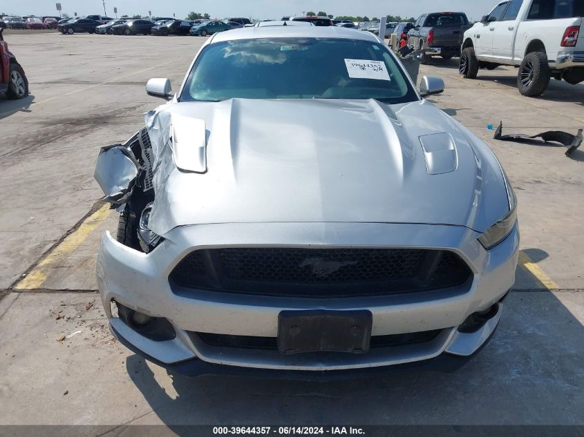 2016 Ford Mustang Gt Premium VIN: 1FA6P8CFXG5267301 Lot: 39644357