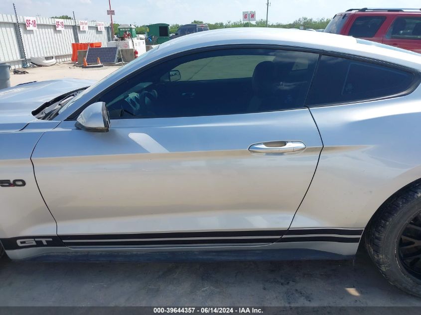 2016 Ford Mustang Gt Premium VIN: 1FA6P8CFXG5267301 Lot: 39644357