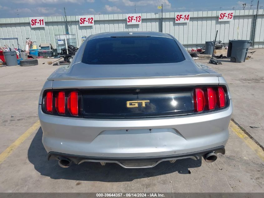 2016 Ford Mustang Gt Premium VIN: 1FA6P8CFXG5267301 Lot: 39644357