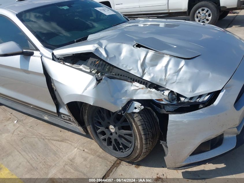 2016 Ford Mustang Gt Premium VIN: 1FA6P8CFXG5267301 Lot: 39644357