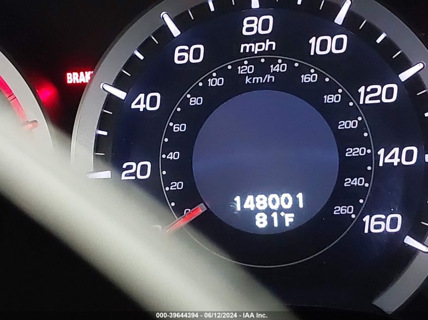 2011 Acura Tsx 2.4 VIN: JH4CU2F62BC016578 Lot: 39644394