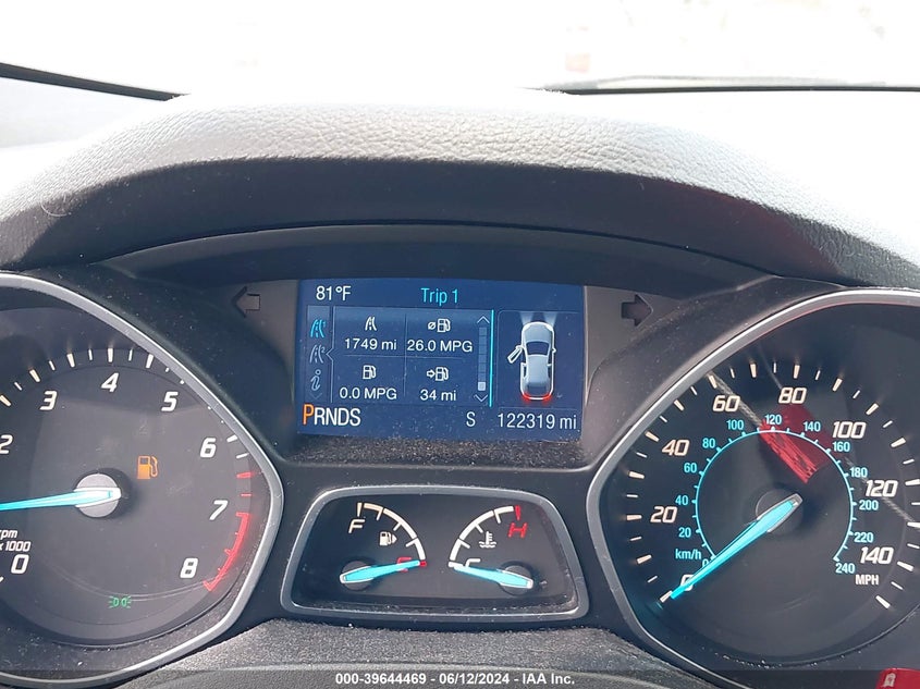 2014 Ford Escape Se VIN: 1FMCU0GX8EUC57584 Lot: 39644469