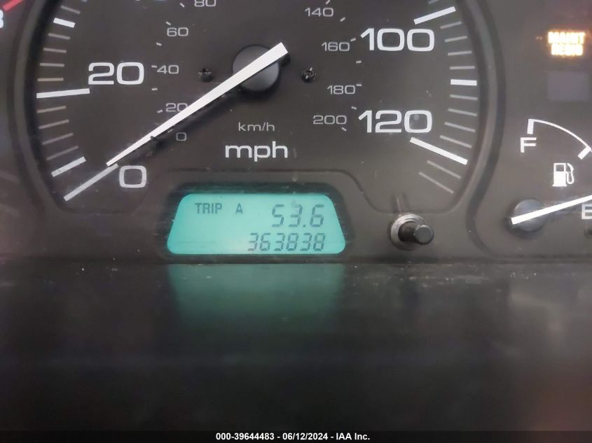 1998 Honda Odyssey Ex VIN: JHMRA3877WC008559 Lot: 39644483