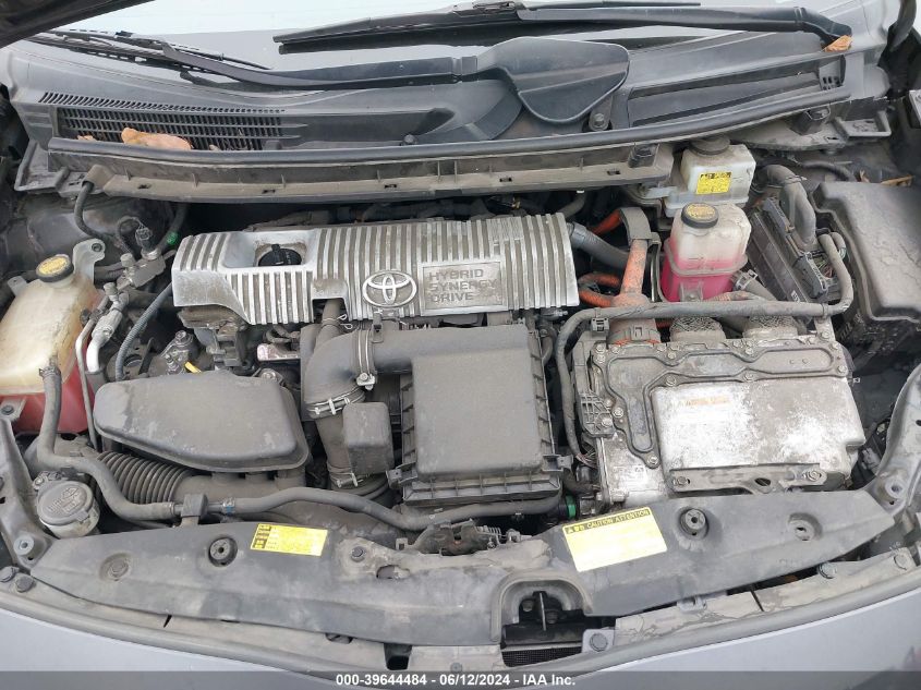 2011 Toyota Prius Four VIN: JTDKN3DU2B0262730 Lot: 39644484