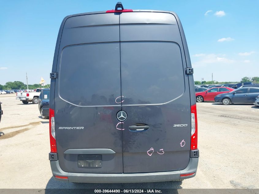 2021 Mercedes-Benz Sprinter 2500 Standard Roof I4 Diesel VIN: W1Y4DBHY9MT045630 Lot: 39644490