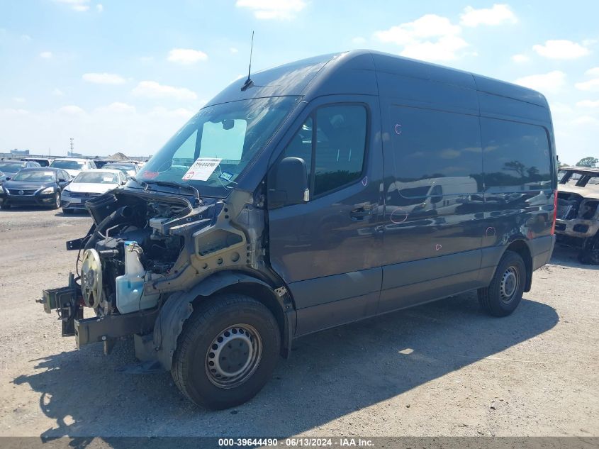 2021 Mercedes-Benz Sprinter 2500 Standard Roof I4 Diesel VIN: W1Y4DBHY9MT045630 Lot: 39644490