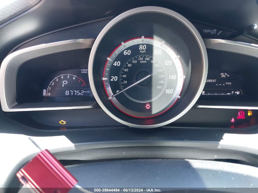 2016 Mazda Mazda3 I Grand Touring VIN: JM1BM1X79G1346414 Lot: 39644494