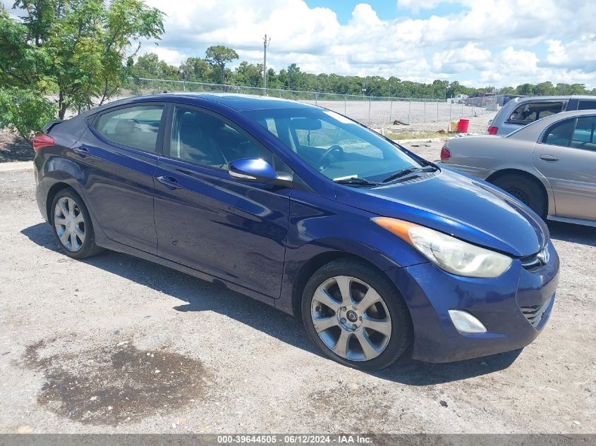 2012 Hyundai Elantra Limited VIN: 5NPDH4AE5CH093214 Lot: 39644505