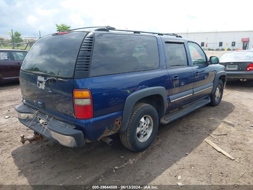 2002 Chevrolet Suburban 1500 Lt VIN: 1GNFK16Z92J133621 Lot: 39644508