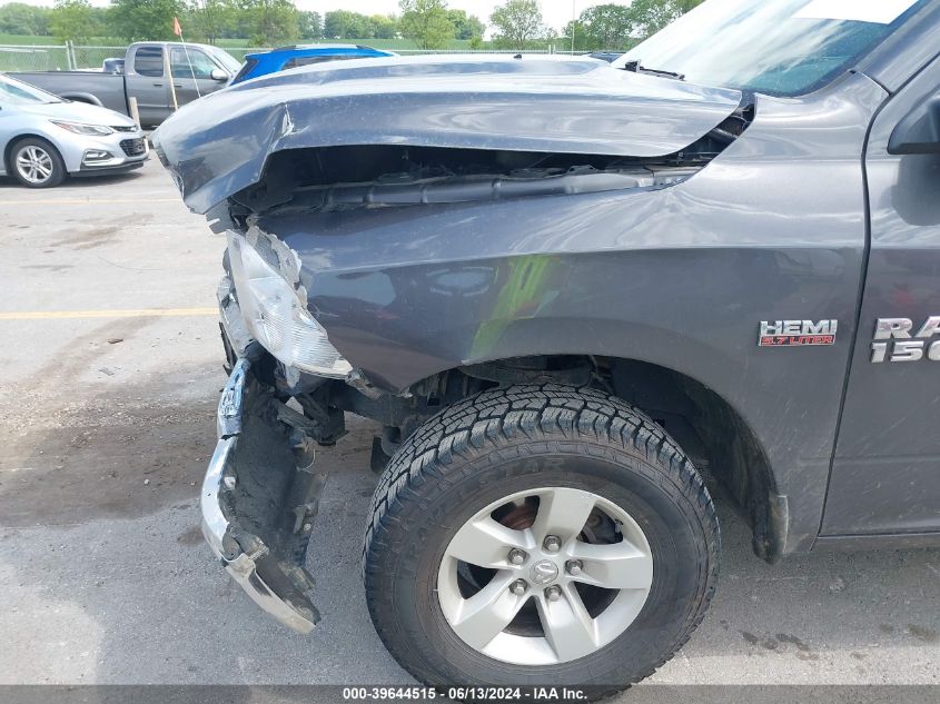 2017 Ram 1500 Tradesman Quad Cab 4X4 6'4 Box VIN: 1C6RR7FT7HS840517 Lot: 39644515