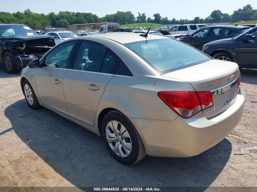 1G1PC5SH3C7329320 | 2012 CHEVROLET CRUZE