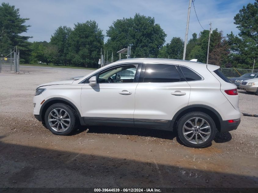 2018 Lincoln Mkc Select VIN: 5LMCJ2C9XJUL32353 Lot: 39644539