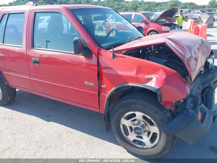 1997 Isuzu Rodeo Ls 3.2L/S 3.2L VIN: 4S2CM58V2V4311321 Lot: 39644547