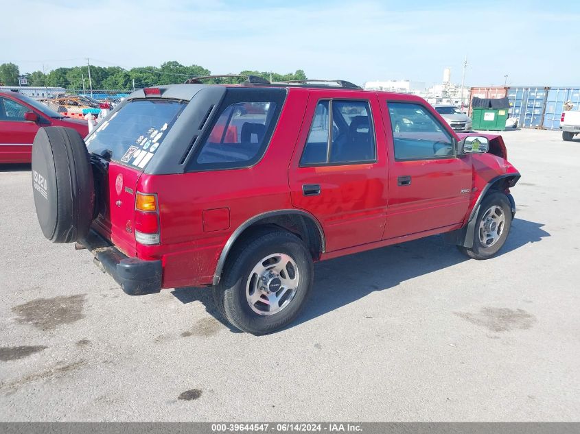 1997 Isuzu Rodeo Ls 3.2L/S 3.2L VIN: 4S2CM58V2V4311321 Lot: 39644547