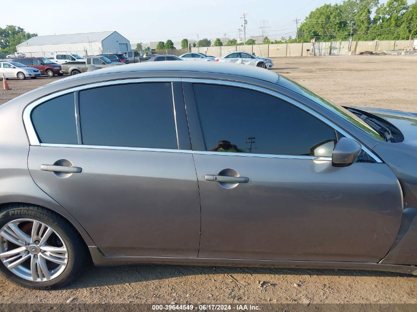 2010 Infiniti G37 VIN: JN1CV6AP2AM406047 Lot: 39644549