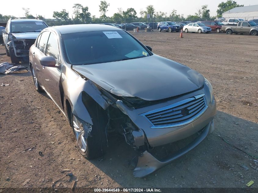 2010 Infiniti G37 VIN: JN1CV6AP2AM406047 Lot: 39644549