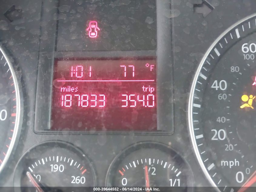 2006 Volkswagen Jetta Tdi VIN: 3VWST71K86M724529 Lot: 39644552