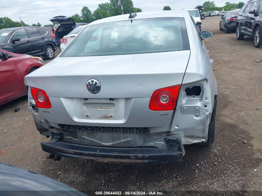 2006 Volkswagen Jetta Tdi VIN: 3VWST71K86M724529 Lot: 39644552