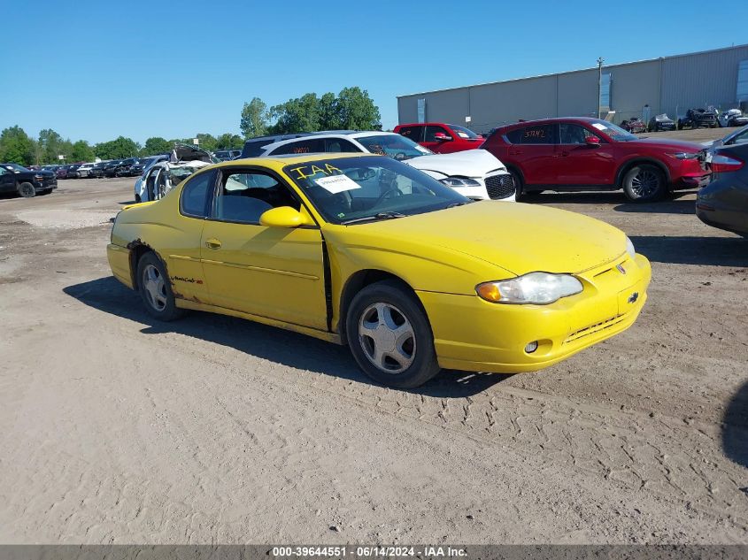 2002 Chevrolet Monte Carlo Ss VIN: 2G1WX15K629300424 Lot: 39644551